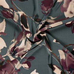 Satin Duchesse Blumen