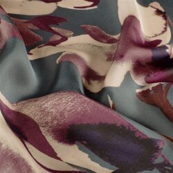 Satin Duchesse Blumen