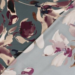 Satin Duchesse Blumen