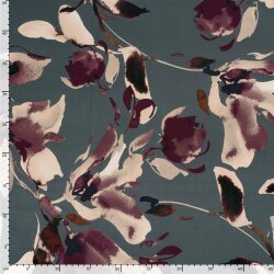 Satin Duchesse Blumen