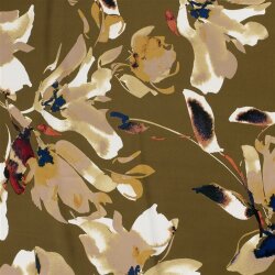 Satin Duchesse Blumen