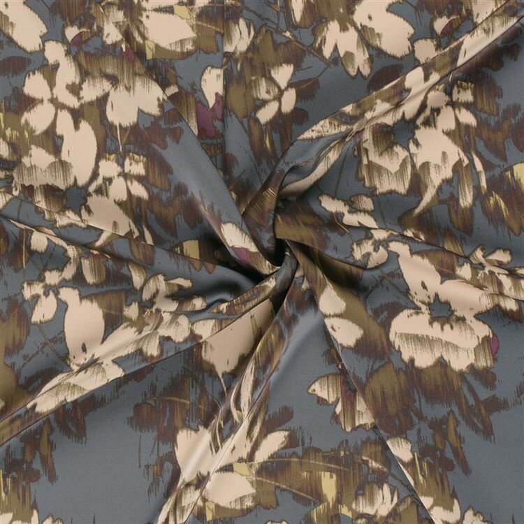 Satin Duchesse Blumen