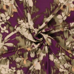 Satin Duchesse Blumen