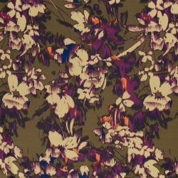 Satin Duchesse Blumen