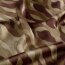 Satin Duchesse Zopfmuster - beigegrau