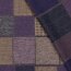 Jacquard Patchwork  - dunkelblau