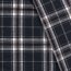 Polyesterstoff Jacquard Karomuster - dunkelblau