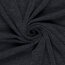 Rippenjersey Lurex Uni - dunkelblau meliert