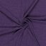 Rippenjersey Lurex Uni - lila meliert