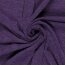 Rippenjersey Lurex Uni - lila meliert