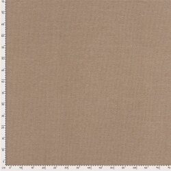 Rippenjersey Lurex Uni - beige meliert