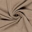 Rippenjersey Lurex Uni - beige meliert