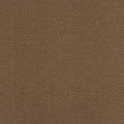 Rippenjersey Lurex Uni - kamelbeige  meliert