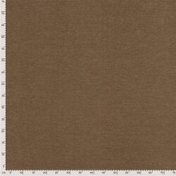 Rippenjersey Lurex Uni - kamelbeige  meliert