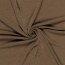 Rippenjersey Lurex Uni - kamelbeige  meliert