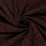 Jacquard Lurex Brokatmuster - dunkelrot