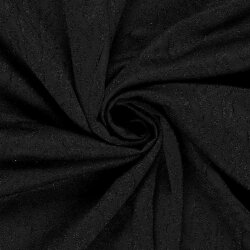 Jacquard Lurex Brokatmuster - schwarz
