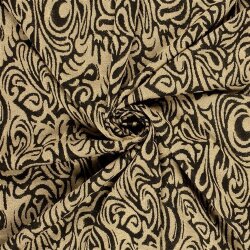 Jacquard Lurex Brokatmuster - gold