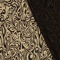 Jacquard Lurex Brokatmuster - gold