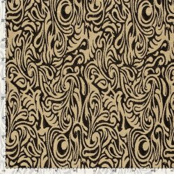 Jacquard Lurex Brokatmuster - gold