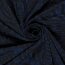 Jacquard Lurex Zebramuster - blau