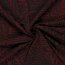 Jacquard Lurex Zebramuster - dunkelrot