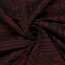 Jacquard Lurex Zebramuster - dunkelrot