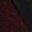 Jacquard Lurex Zebramuster - dunkelrot