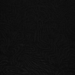Jacquard Lurex Zebramuster - schwarz