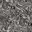 Jacquard Lurex Zebramuster - silber