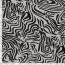 Jacquard Lurex Zebramuster - silber