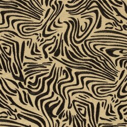 Jacquard Lurex Zebramuster - gold