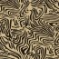 Jacquard Lurex Zebramuster - gold