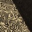 Jacquard Lurex Zebramuster - gold
