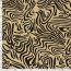 Jacquard Lurex Zebramuster - gold