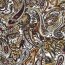 Romanit Jersey "Punta di Roma" Paisley - oliv