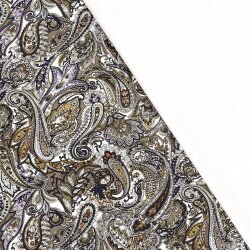 Romanit Jersey "Punta di Roma" Paisley - taupe
