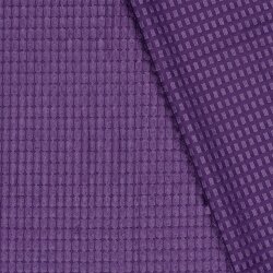 Polyesterstoff Jacquard Uni - dunkellila