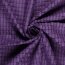 Polyesterstoff Jacquard Uni - dunkellila
