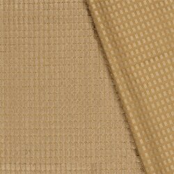 Polyesterstoff Jacquard Uni - kamel
