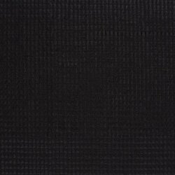 Polyesterstoff Jacquard Uni - schwarz
