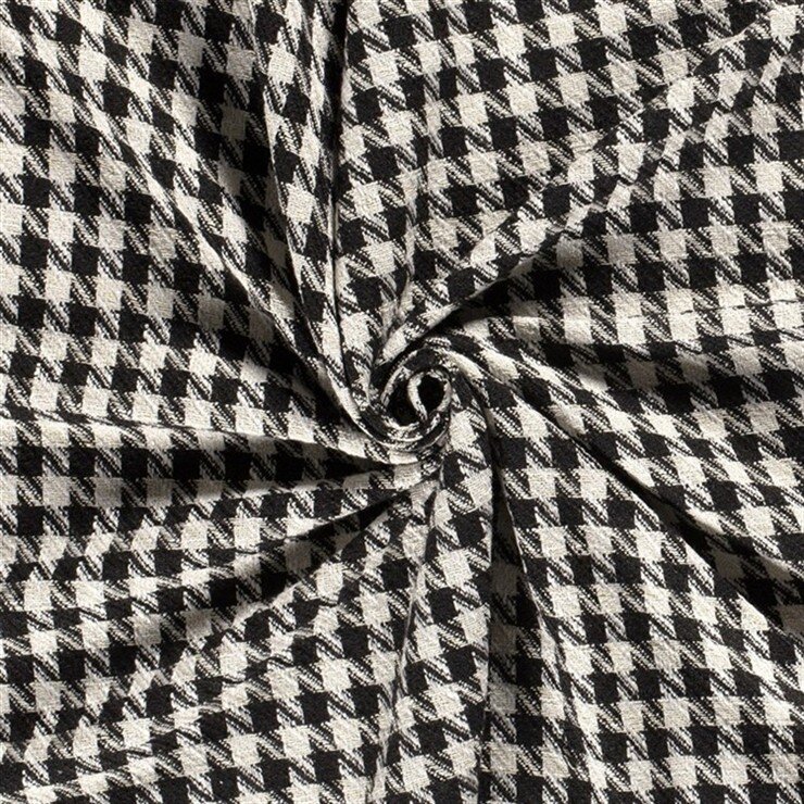 Jacquard Lurex   - schwarz
