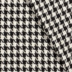 Jacquard Lurex   - schwarz