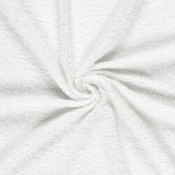 Bouclé Mantelstoff *Marie * Uni - wollweiss