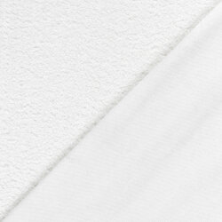 Bouclé Mantelstoff *Marie * Uni - wollweiss