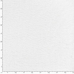 Bouclé Mantelstoff *Marie * Uni - wollweiss
