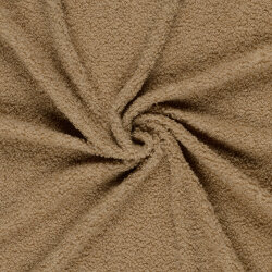 Bouclé Mantelstoff *Marie * Uni - kamel