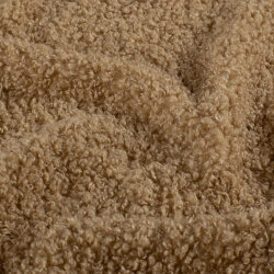 Bouclé Mantelstoff *Marie * Uni - kamel