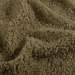 Bouclé Mantelstoff *Marie * Uni - taupe
