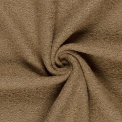 Bouclé Mantelstoff *Marie * Uni - kamel